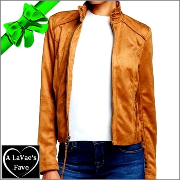 RACHEL Rachel Roy Jackets & Blazers - Rachel Roy Faux Suede Fringe Jacket #f8o49n16a34p5